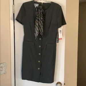 NWT Jessica Howard Petite size 8 Olive Dress